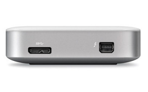 Hard disk esterno dotato sia di USB 3.0 e Thunderbolt