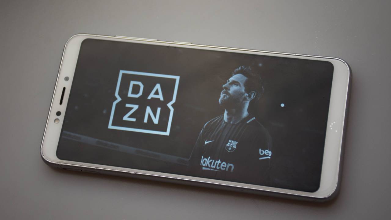 Dazn,
  l'applicazione