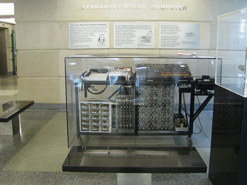 Un esemplare di ABC, Atanassof-Berry Computer