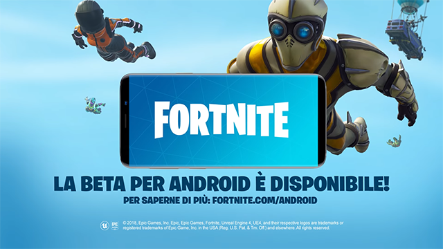 fortnite android scaricare