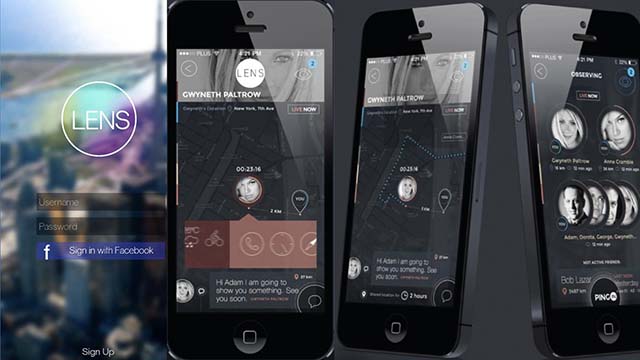 L'app di augmented eternity