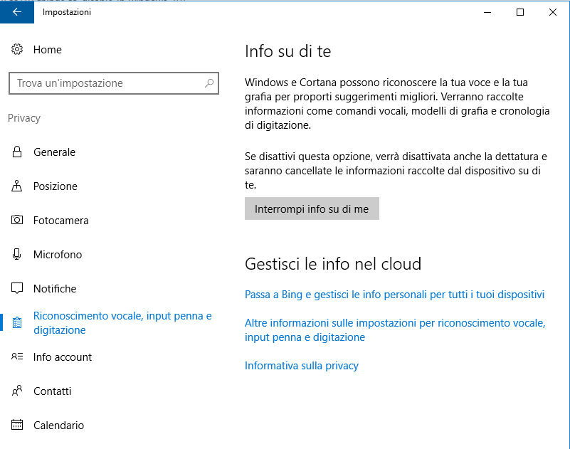 difendere privacy windows 10