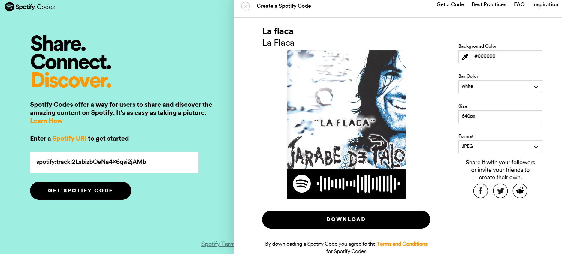 spotify codes