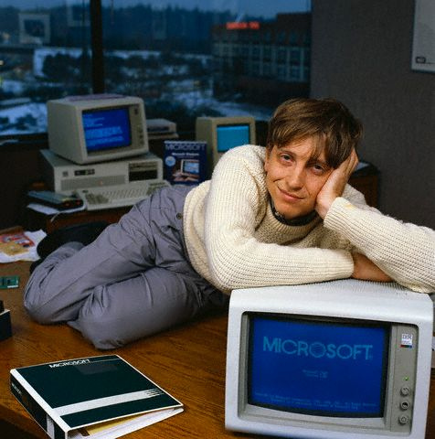 Bill Gates da giovanissimo