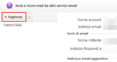 Migrazione tra Gmail e Yahoo! Mail