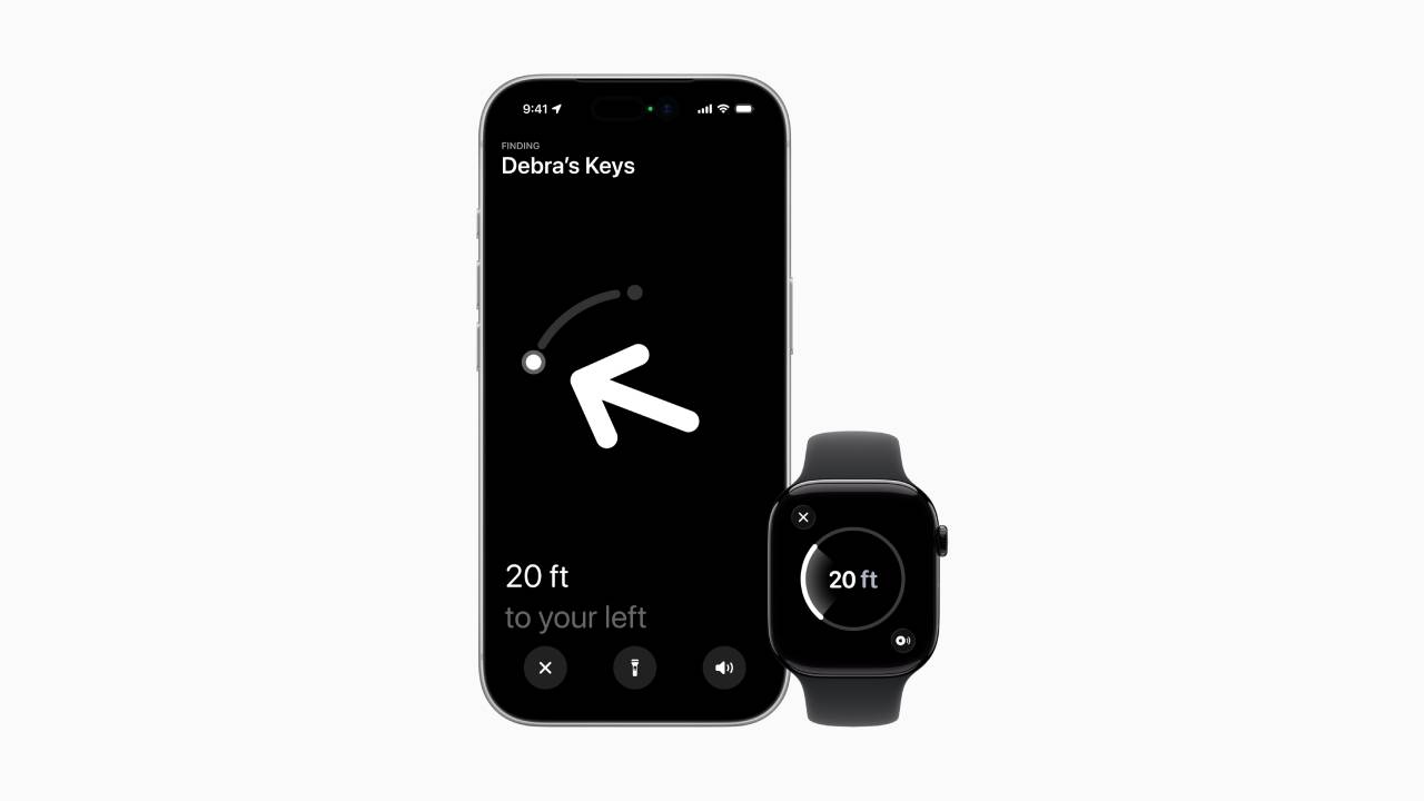 funzione dov'&egrave; di airtag su iphone e apple watch
