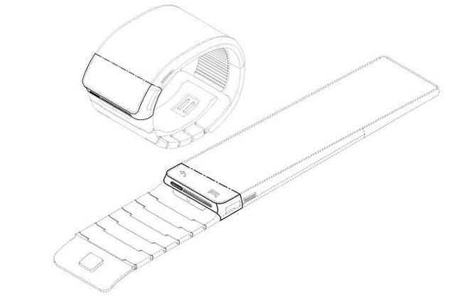 Il Samsung Galaxy Gear in un progetto