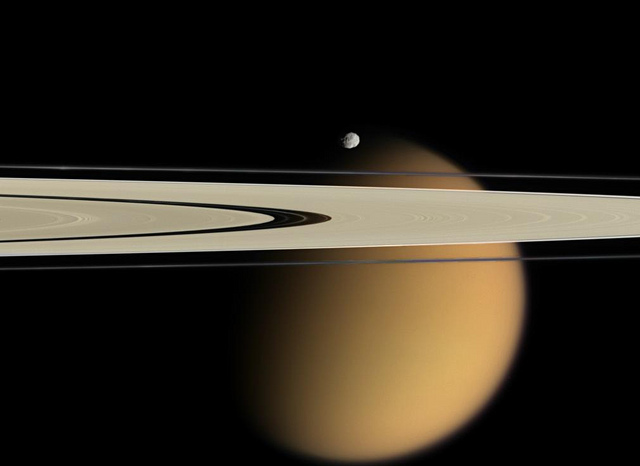 Immagine della sonda Cassini