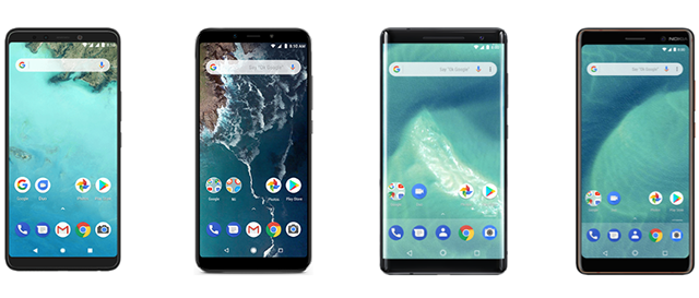 Carrellata di smartphone Android One