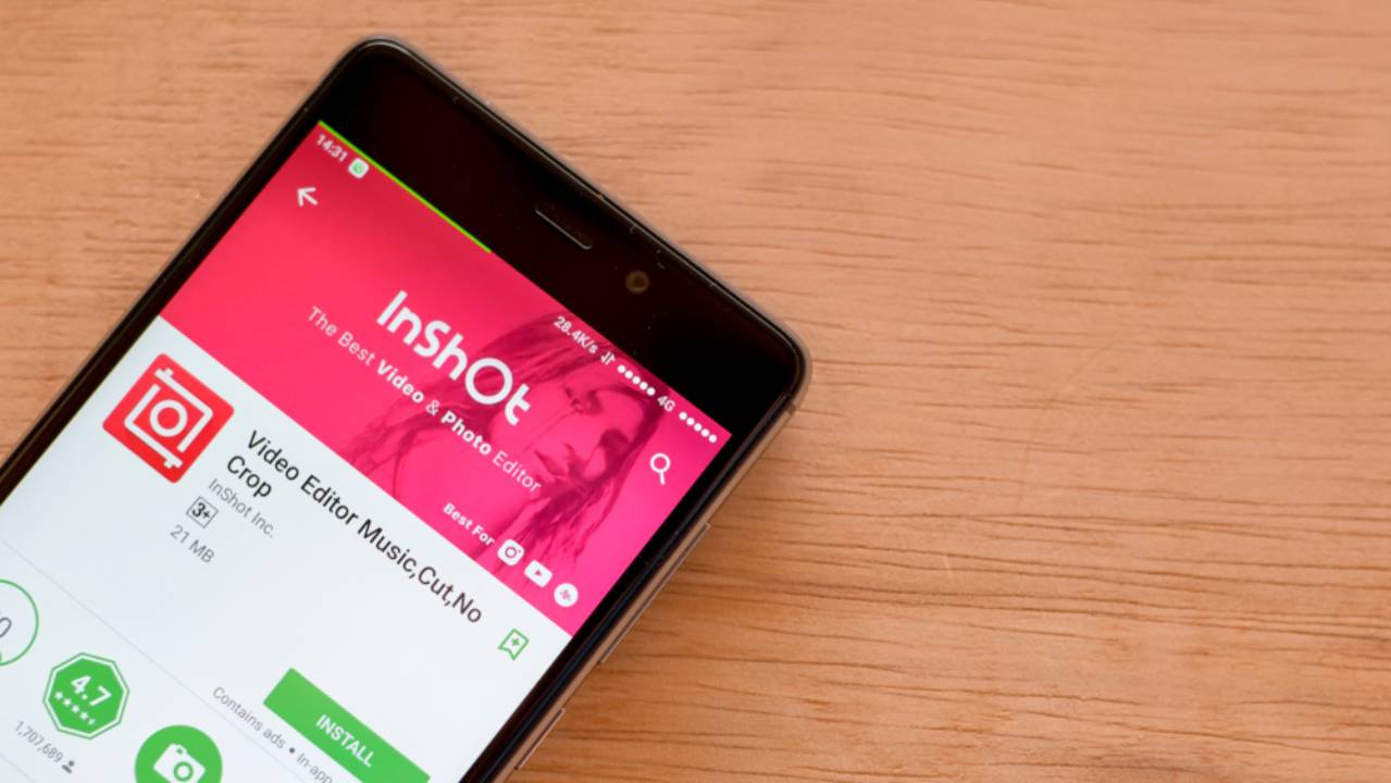 InShot app