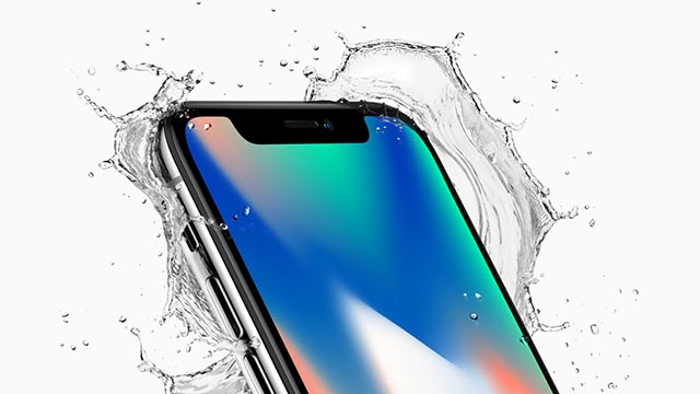 i sensori presenti sull'iphone x