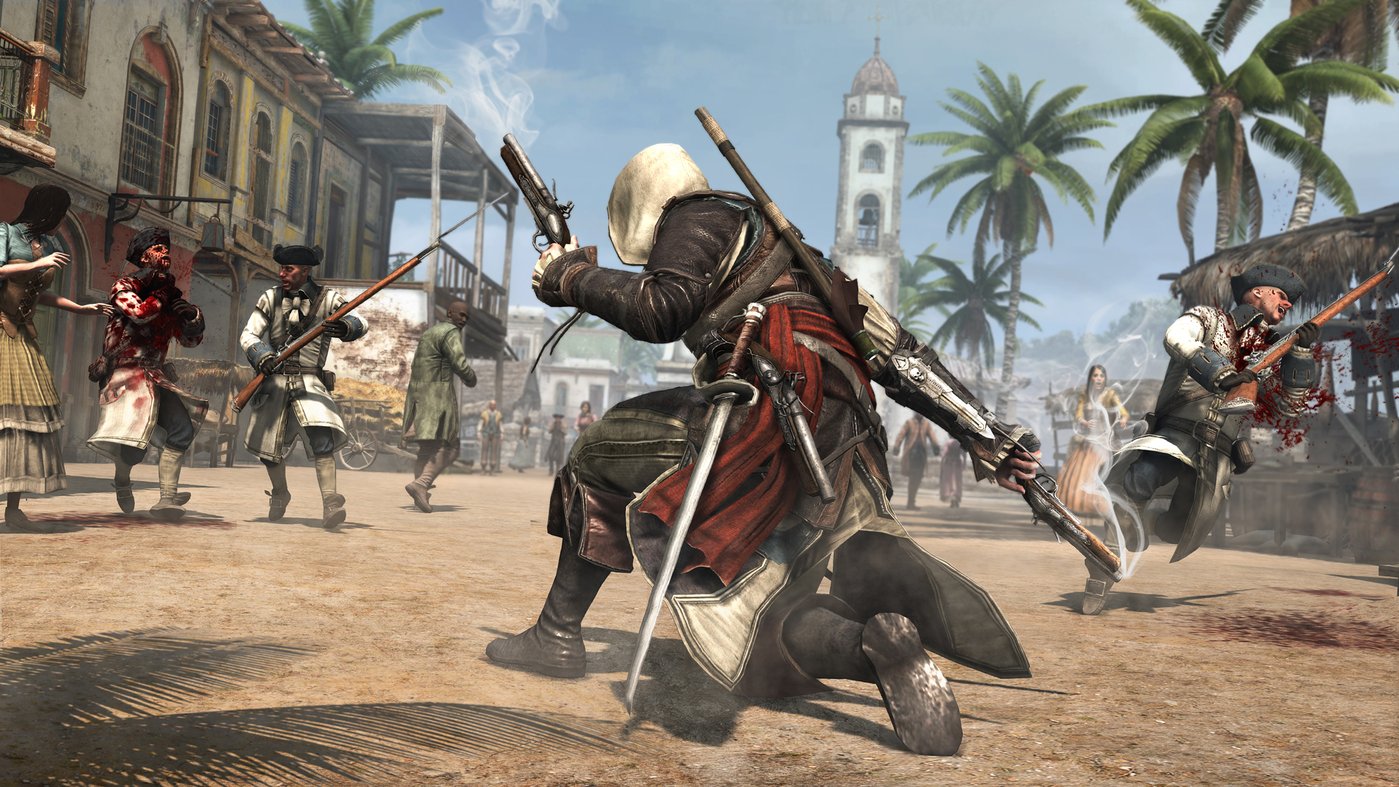 Momenti di lotta in Assassin's Creed IV: Black Flag