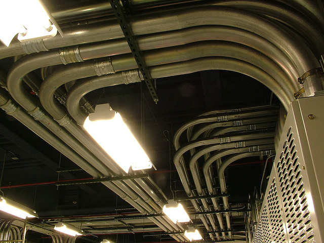 Infrastruttura di condizionamento di un data center