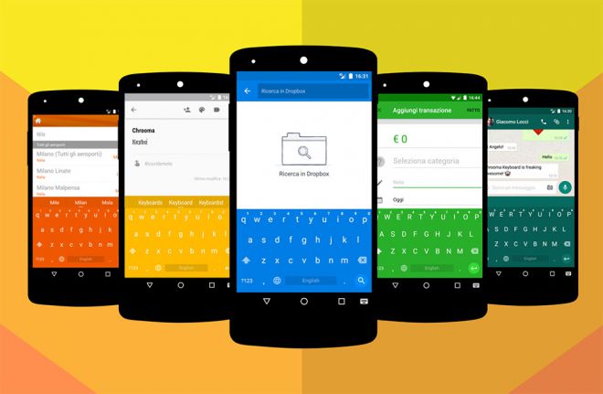 colori tastiera android 7.0