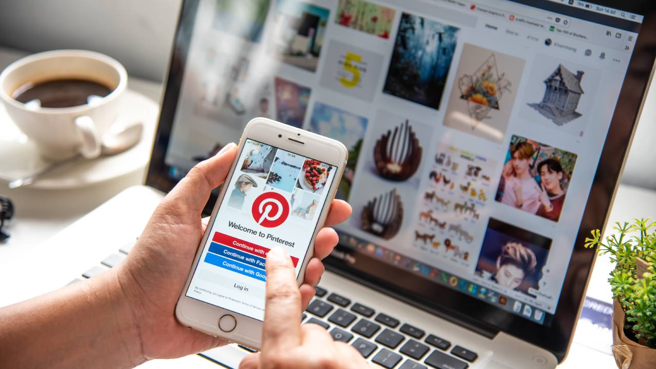 Pinterest sui dispositivi mobili