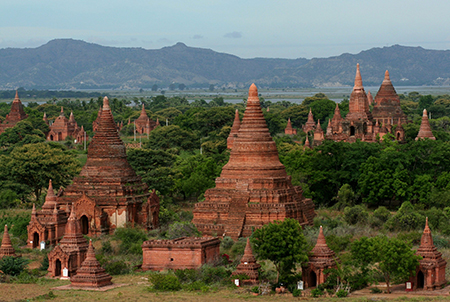 Bagan, in Myanmar