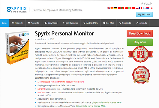 spyrix personal monitor