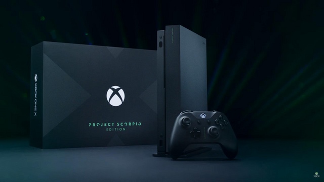 xbox one x project scorpio