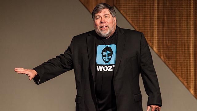 Steve Wozniak in una foto del 2012