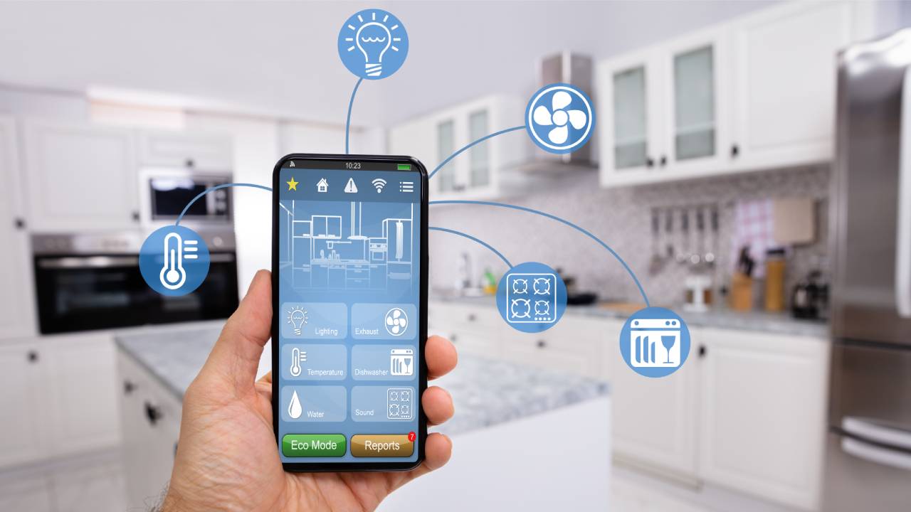 smart home smartphone