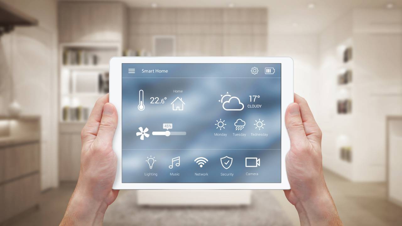 smart home tablet
