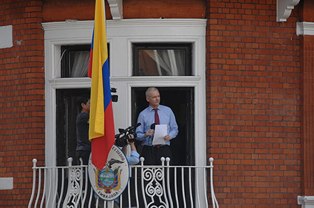 Julian Assange nel 2012