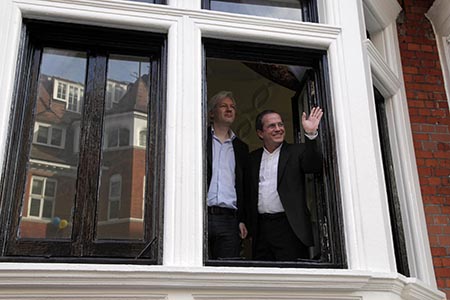 Julian Assange nel 2013