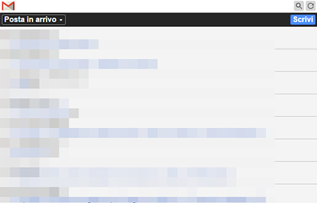 Gmail in versione mobile