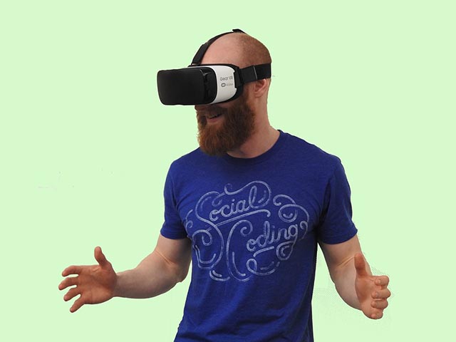 Sorpreso dalla realtà virtuale