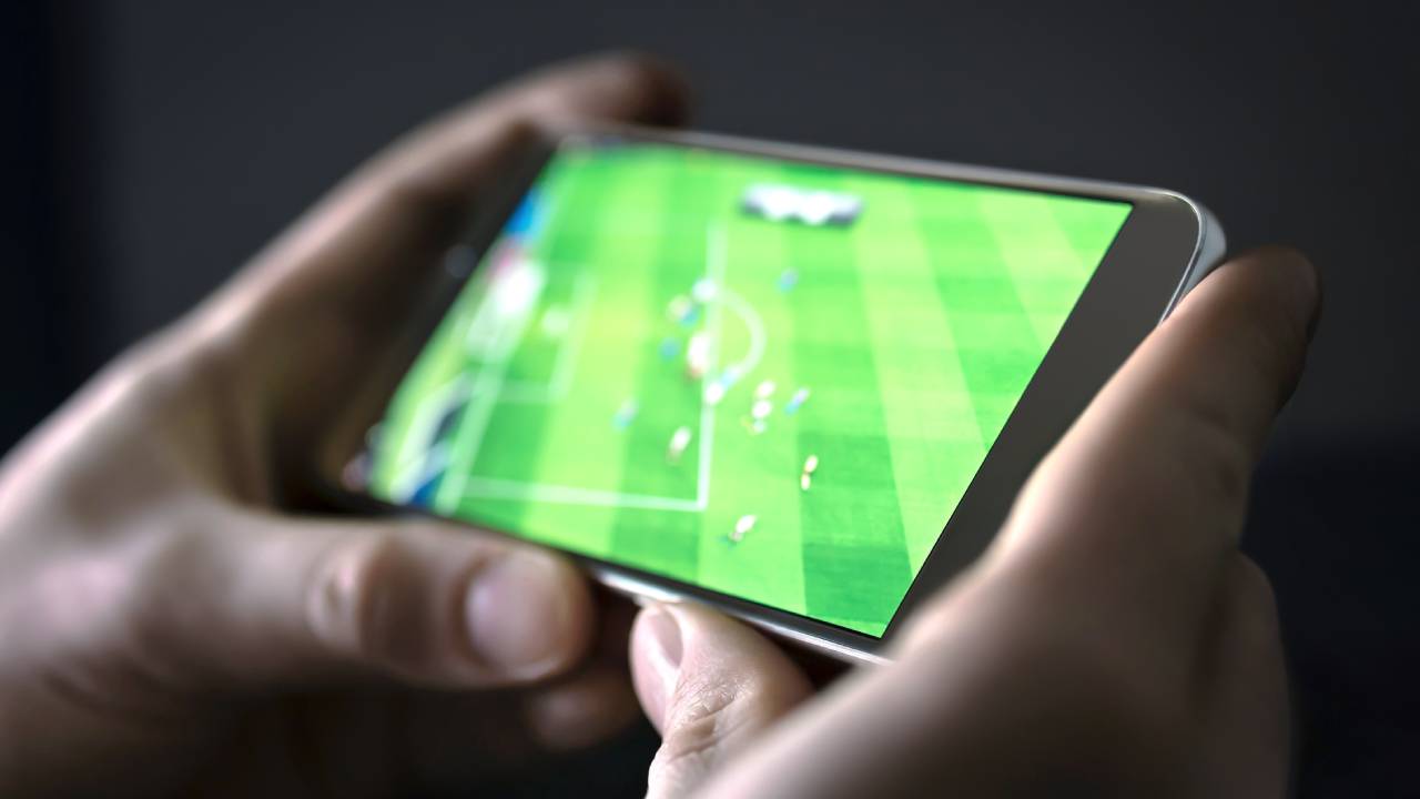 Video streaming calcio su tablet