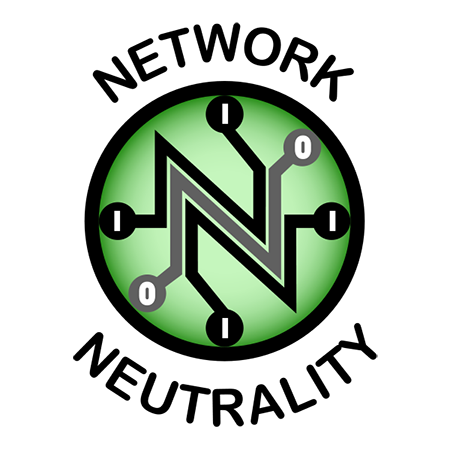Il logo del movimento per la net neutrality