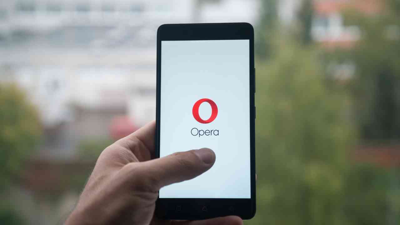Opera browser su smartphone