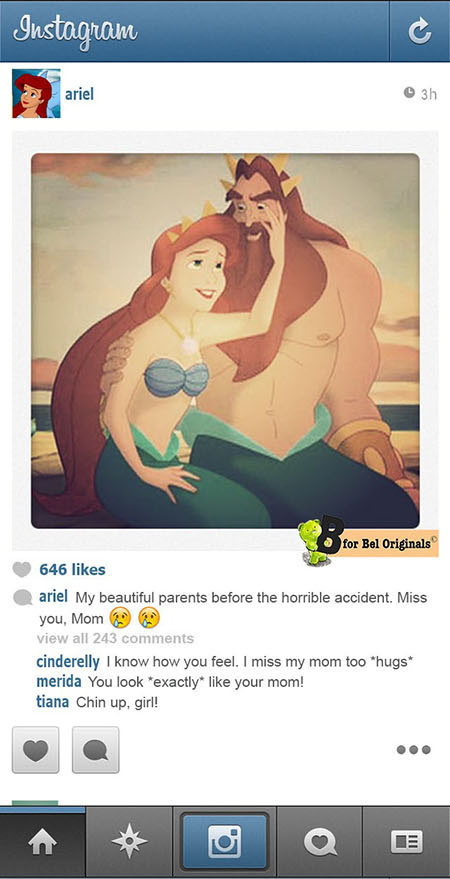 Ariel su Instagram