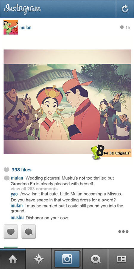 Mulan su Instagram