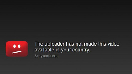 Restrizioni video in base al Paese di YouTube