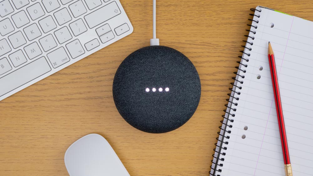 google home mini smart speaker