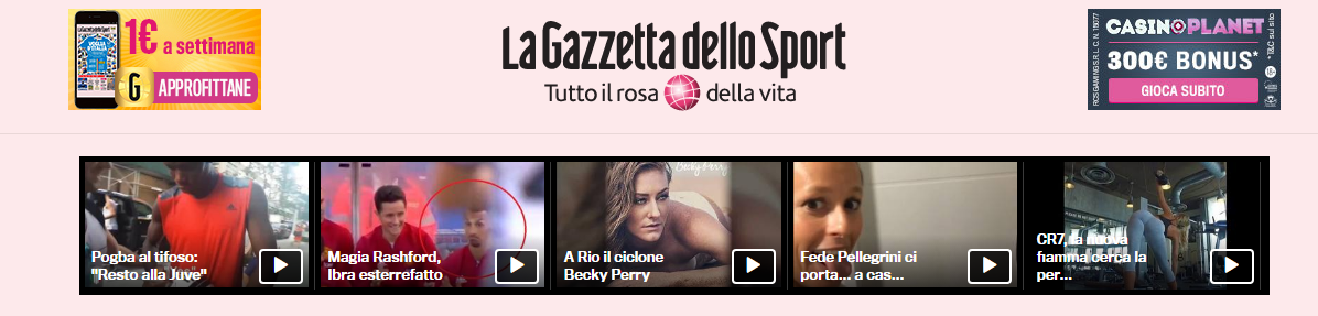 gazzetta dello sport