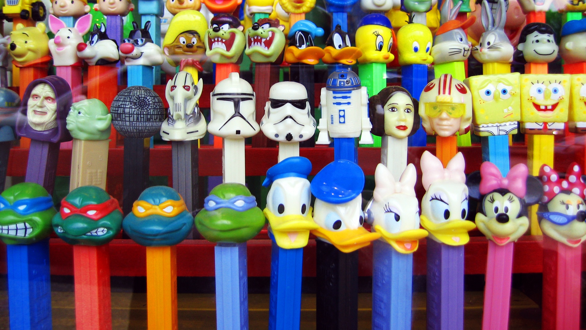 Collezione di dispenser Pez