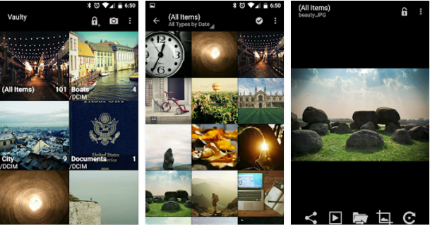 Vaulty per Android