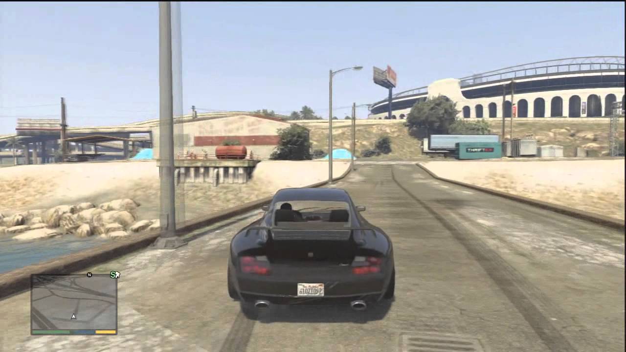 Guidando per le strade di Los Santos