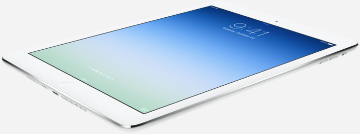 Un rendering dell'iPad Maxi