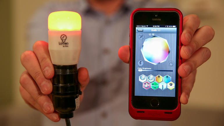 Interfaccia utente di una smart bulb