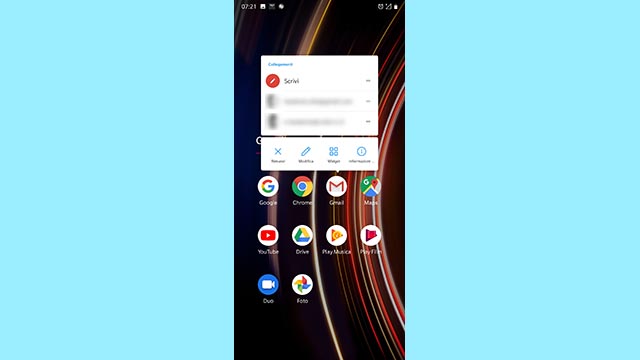 homescreen smartphone