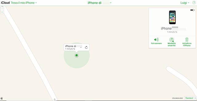 Cercare iPhone perso da PC