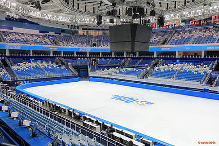 Lo stadio del ghiaccio di Sochi 2014