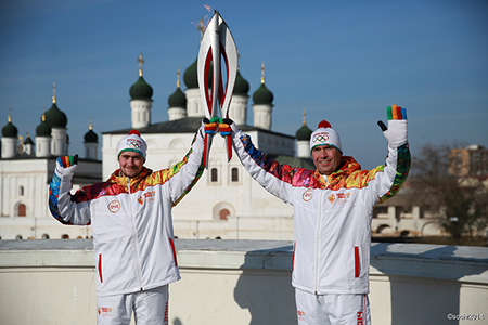 Il viaggio della torcia olimpica sta per concludersi