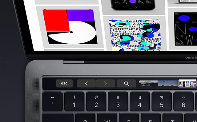 La touch bar è presente su entrambi i modelli