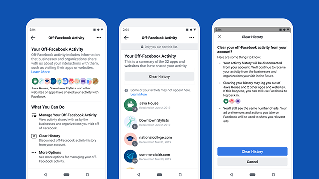 Bloccare il tracciamento delle app di terze parti su Facebook