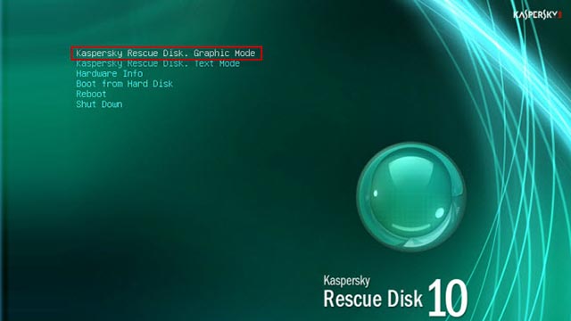 utilizzare rescue disk
