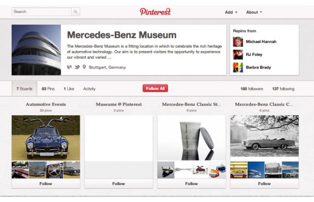 Mercedes-Benz Museum su Pinterest